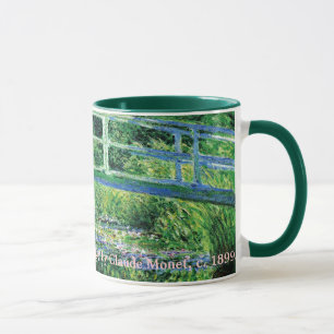 Caneca Lírios de água e ponte japonesa, Claude Monet