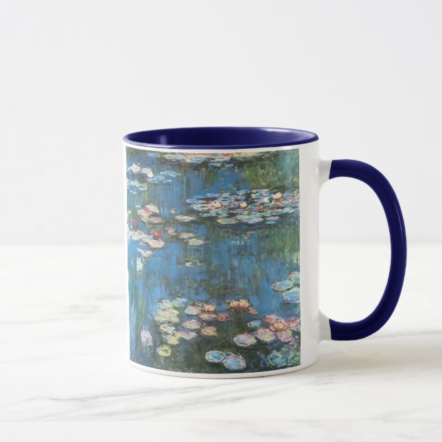 Caneca Lírios de Claude Monet, Impressionismo venenoso (Direita)