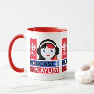 Caneca Lista de Reprodução de Podcast CBC