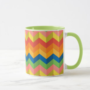 Caneca listra ziguezague