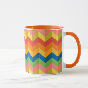Caneca listra ziguezague