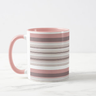 Caneca Listras brancas e brancas