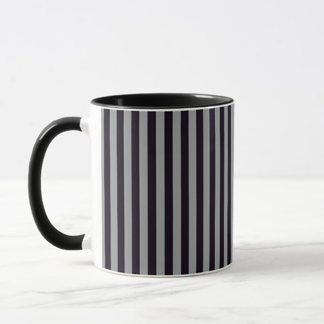Caneca listras de jaguar cinza (Esquerda)