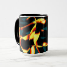 Listras queimadas com aspecto vermelho vermelho, b