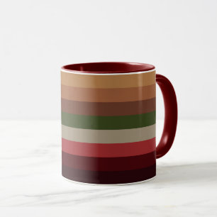 Caneca Listras Quentes de Café