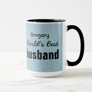 Caneca Listras verdes e pretas V01 do melhor MARIDO do