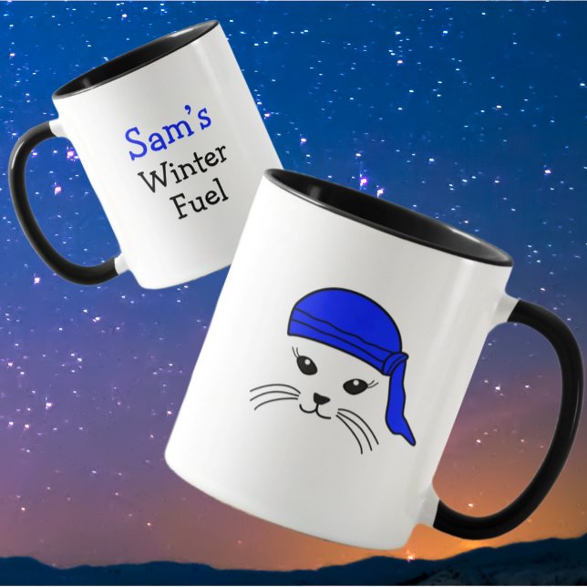 Caneca Little Cat Biker Mug Personalizável (Criador carregado)