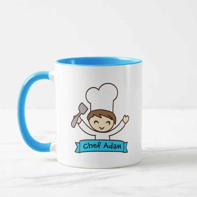 Caneca "Little Chef" Kids' Graphic Mug (Esquerda)