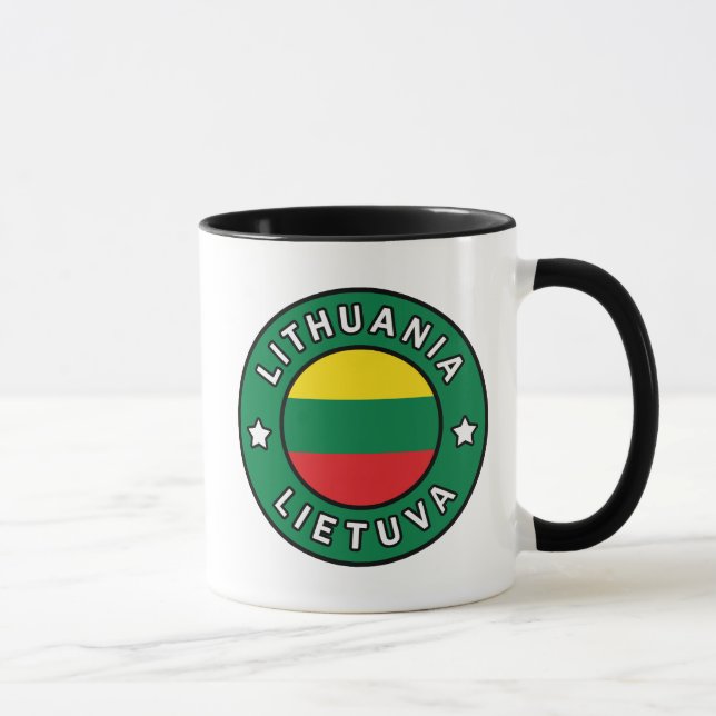 Caneca Lituânia Lietuva (Direita)