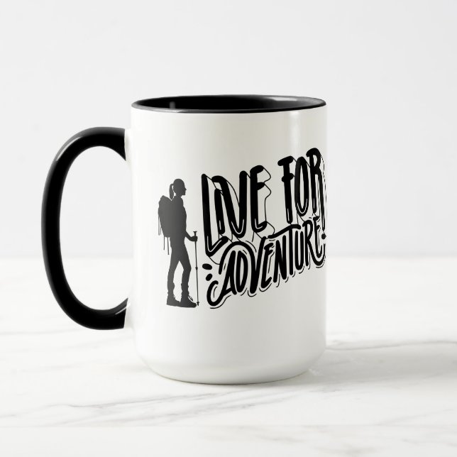 Caneca Live For Adventure (Esquerda)