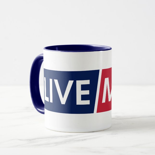 Caneca LIVE MAD Bold Motivation Mug (Frente Esquerda)