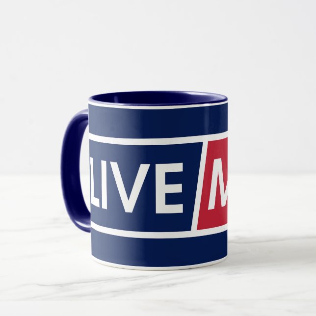Caneca LIVE MAD Urban Statement Mug (Frente Esquerda)