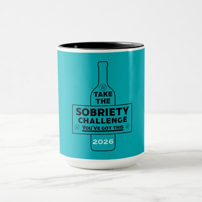 Caneca Livre de Álcool e Sóbrio (Centro)