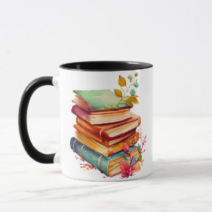 Caneca Livros antigos