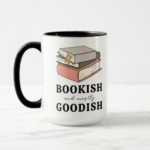 Caneca Livros Bons Amantes Bookies e principalmente Goodi