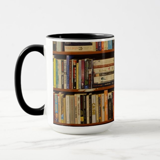 Caneca Livros na biblioteca (Esquerda)