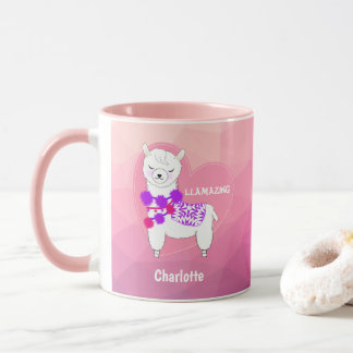 Caneca Llama Cute Personalizado