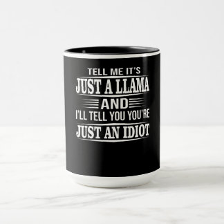 Caneca Llama Gift | Diga-me que é apenas um Llama