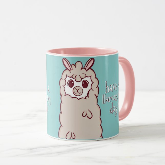 Caneca Llama mug (Frente Esquerda)
