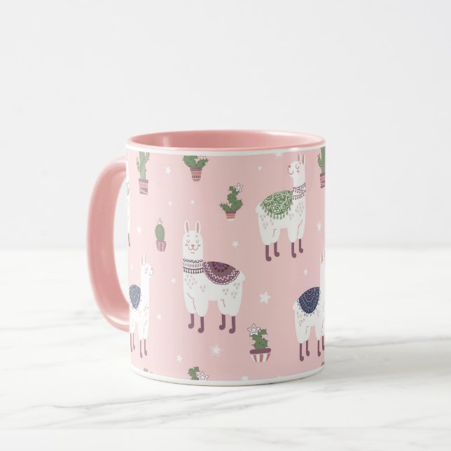 Caneca Llamas Mug (Frente Esquerda)