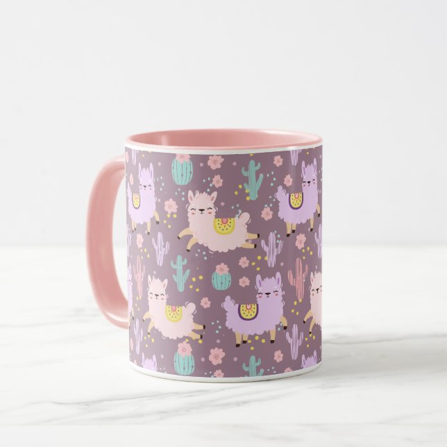 Caneca Llamas Mug (Frente Esquerda)