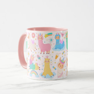 Caneca Llamas mug