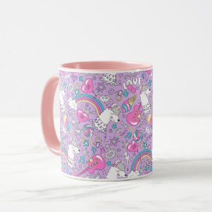 Caneca Llamas Mug