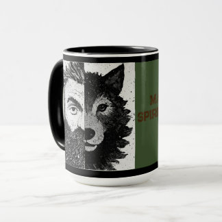 Caneca Lobo Acessível : Meio Lobo (Edição Fé)