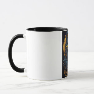 Caneca Lobo Azul Real - Caneca de Café Lobo Místic
