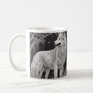 Caneca Lobo da noite