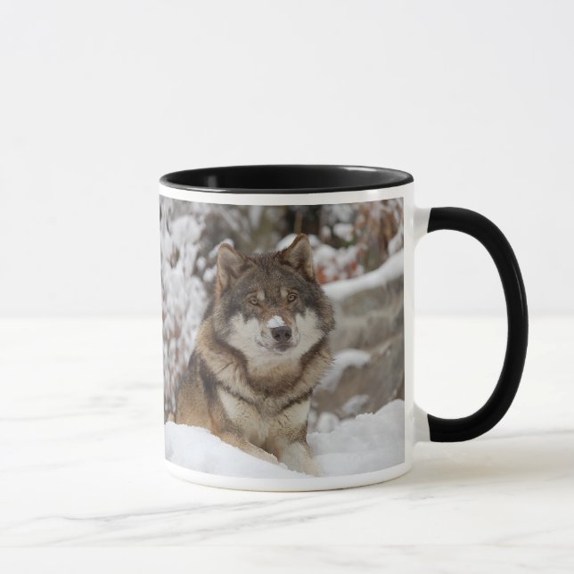 Caneca Lobo de inverno (Direita)