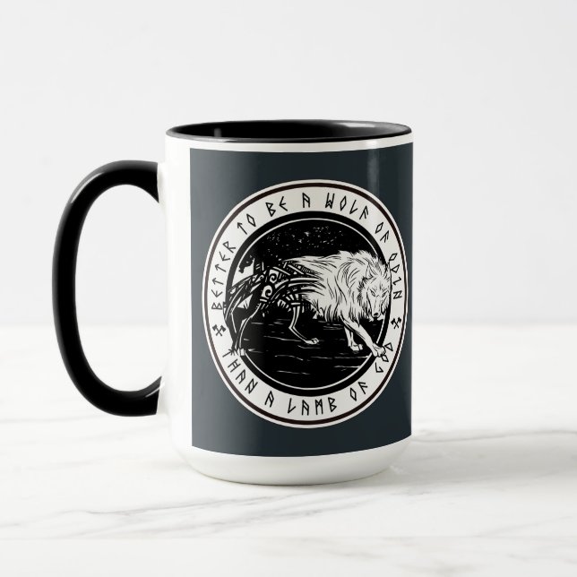 Caneca Lobo De Odin (Esquerda)