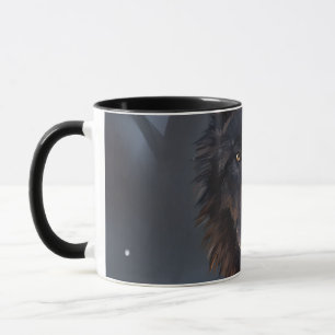 Caneca Lobo negro
