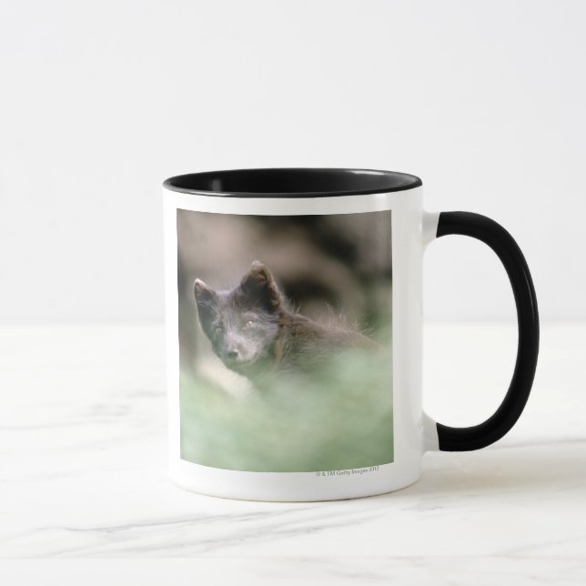 Caneca Lobo preto pequeno (Direita)