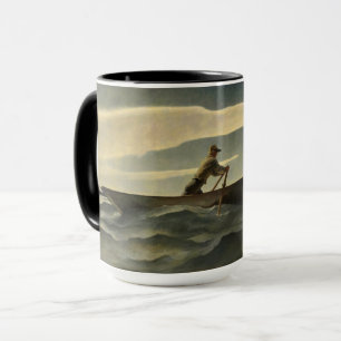 Caneca Lobsterman, The Doryman, por N. C. Wyeth
