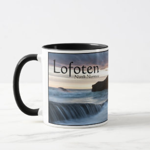 Caneca Lofoten Norway Midnight Sun