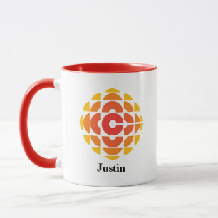 Caneca Logotipo CBC 1974 - Ringer Mug com nome personaliz