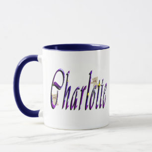 Caneca Logotipo Charlotte Girls Name
