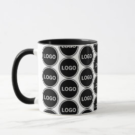 Caneca Logotipo comercial - Trabalhar com padrão
