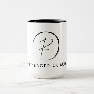 Caneca Logotipo da assinatura de treinamento de Russ Yeag