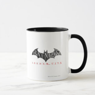 Caneca Logotipo da cidade de Batman Arkham