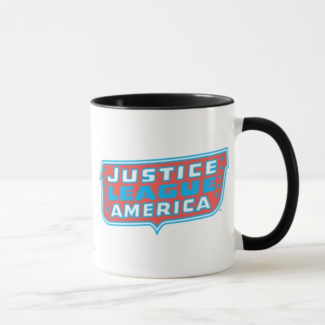 Caneca Logotipo da Liga da Justiça da América (Direita)