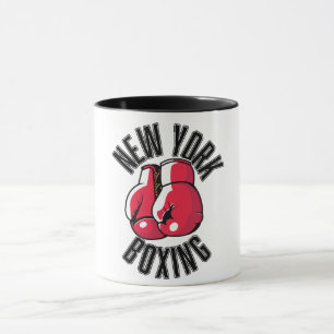 Caneca logotipo da New York Boxing