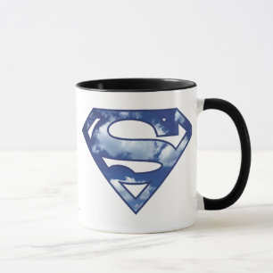 Caneca Logotipo da Nuvem da Supergirl