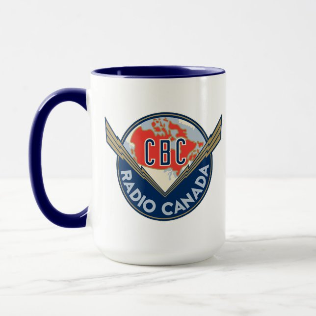 Caneca Logotipo da Retro CBC 1940s (Esquerda)