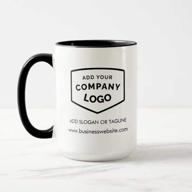 Caneca Logotipo da Sua Empresa Brinde Personalizado (Esquerda)