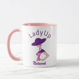 Caneca Logotipo de mug de café LadyUp