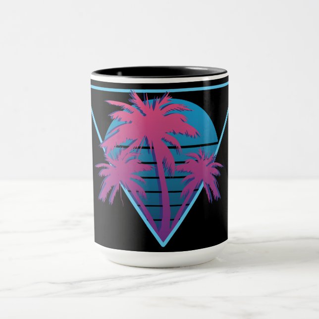 Caneca Logotipo de Palmeiras Retrô (Centro)