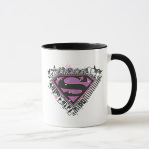 Caneca Logotipo de pinos da Supergirl