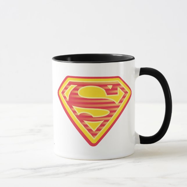 Caneca Logotipo de Supergirl Far-Out (Direita)